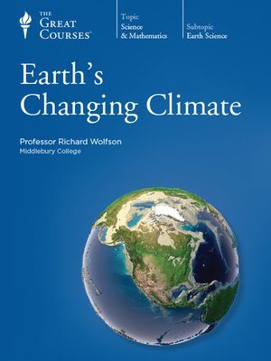 cover image of Earth's Changing Climate